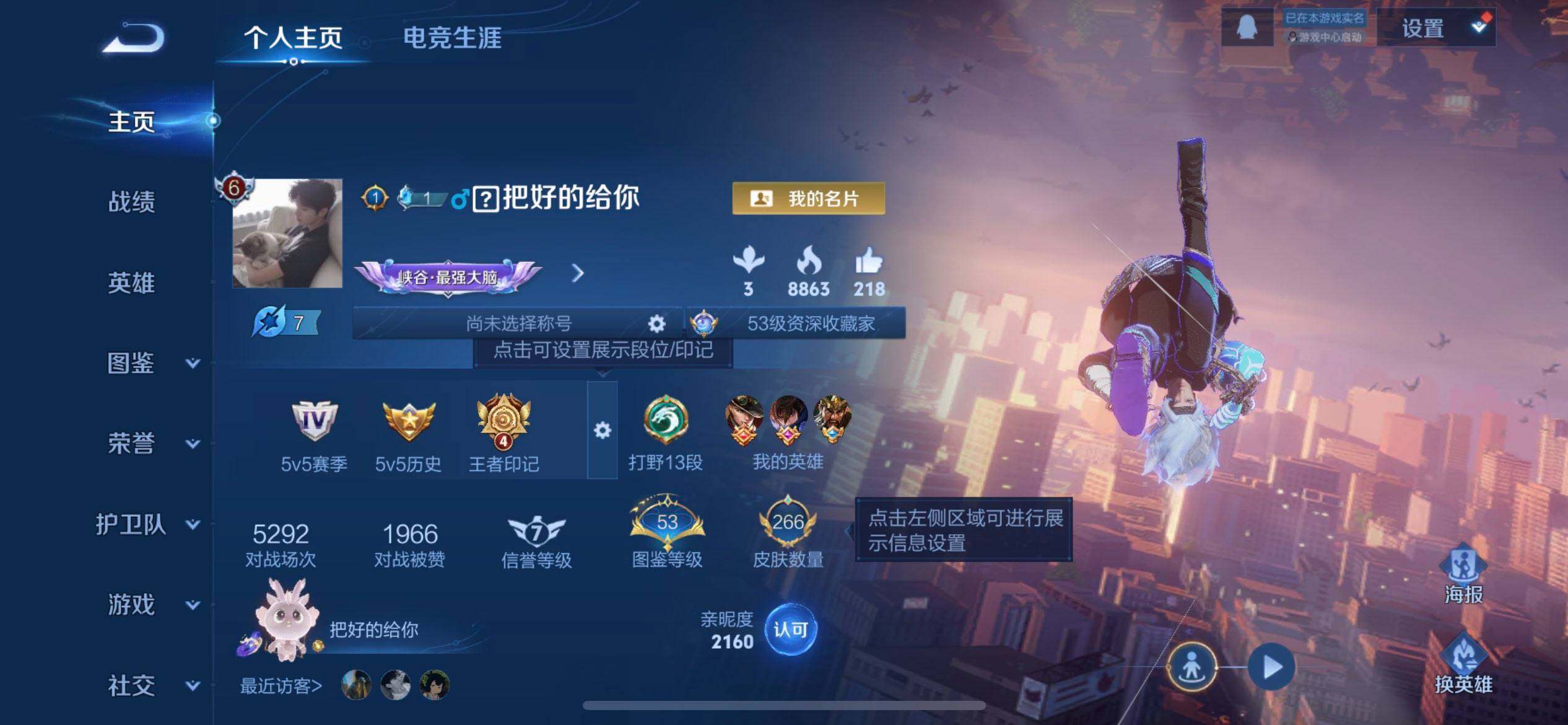 WZQM4111540王者荣耀账号详情图3