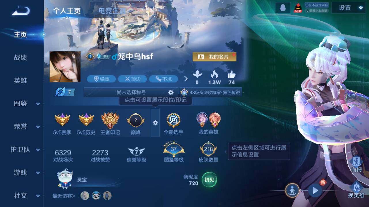 WZ034111613王者荣耀账号详情图7 WZ034111613王者荣耀账号详情图7