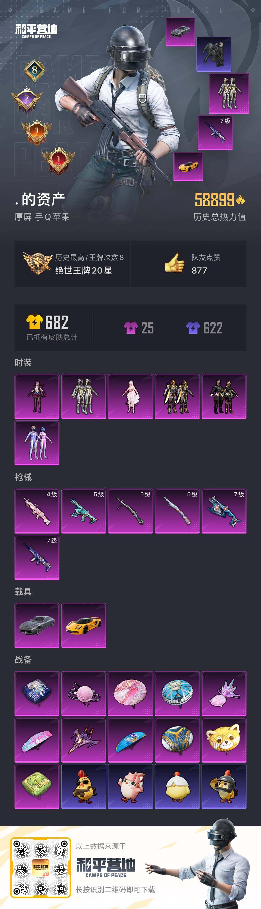 HPCMW462095和平精英账号详情图2