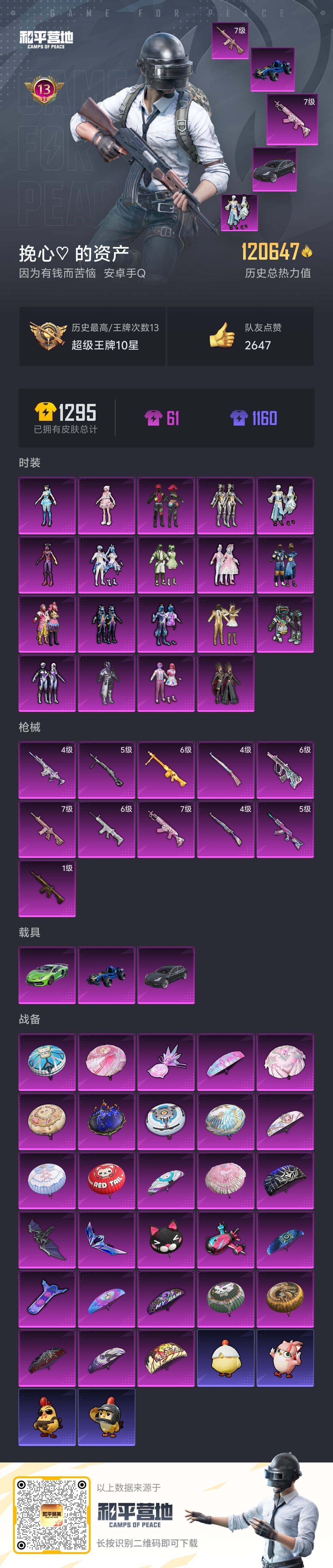 HPCMW462096和平精英账号详情图2