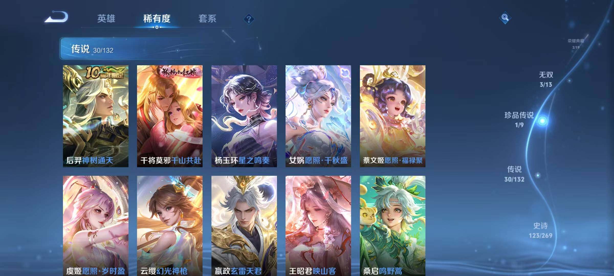 WZQM4136779王者荣耀账号详情图17