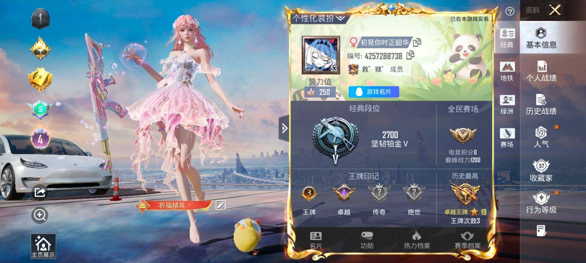 HPQM457665和平精英账号详情图3