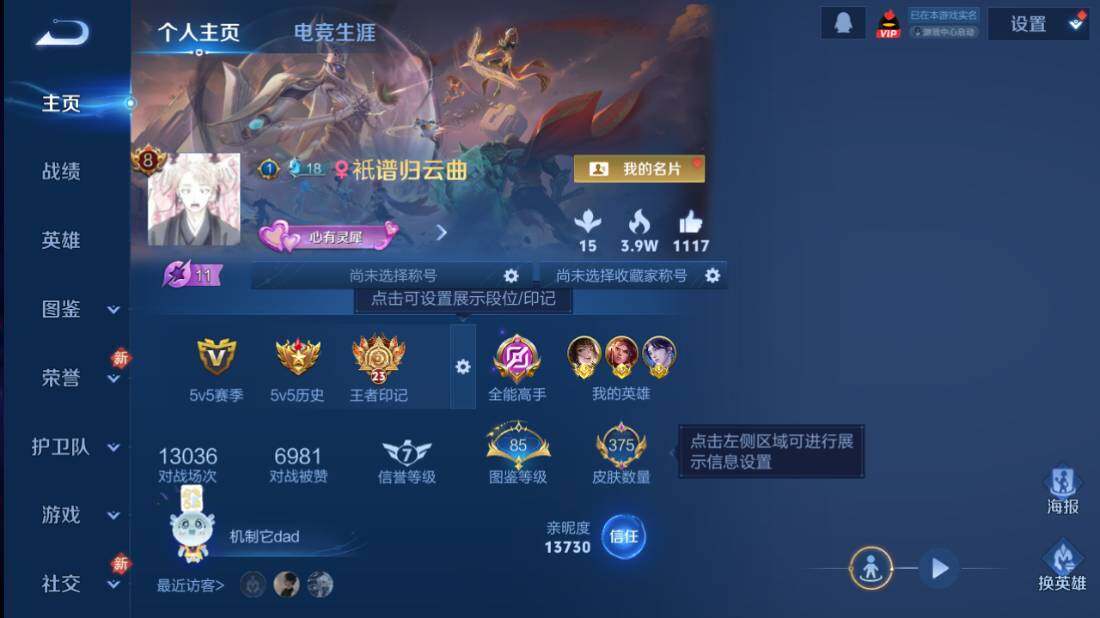 WZQM4124646王者荣耀账号详情图10