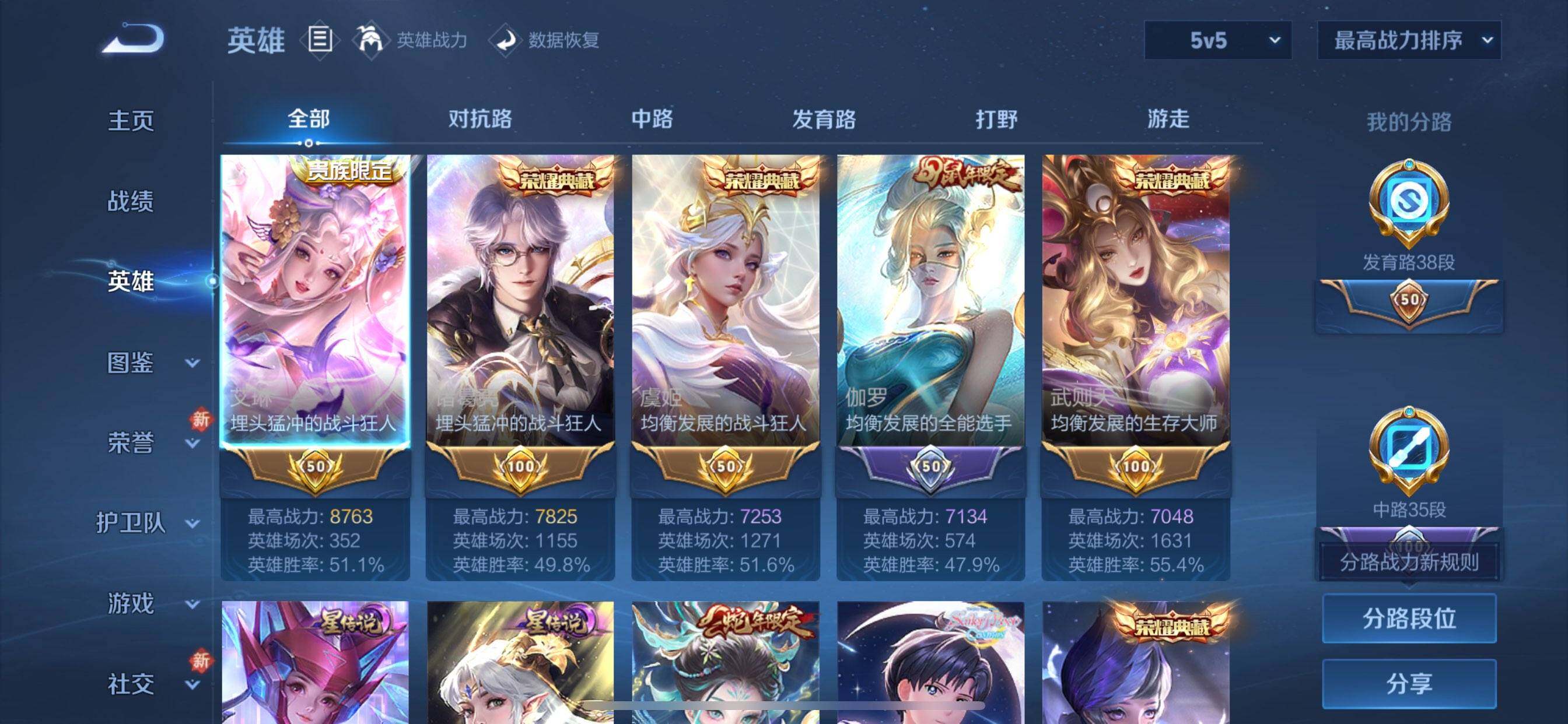 WZDN4134688王者荣耀账号详情图4