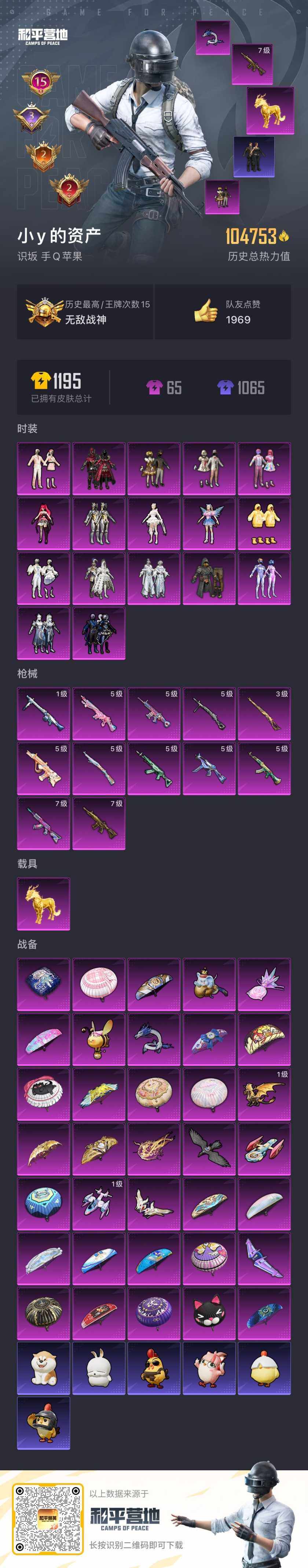 HPLX465975和平精英账号详情图9