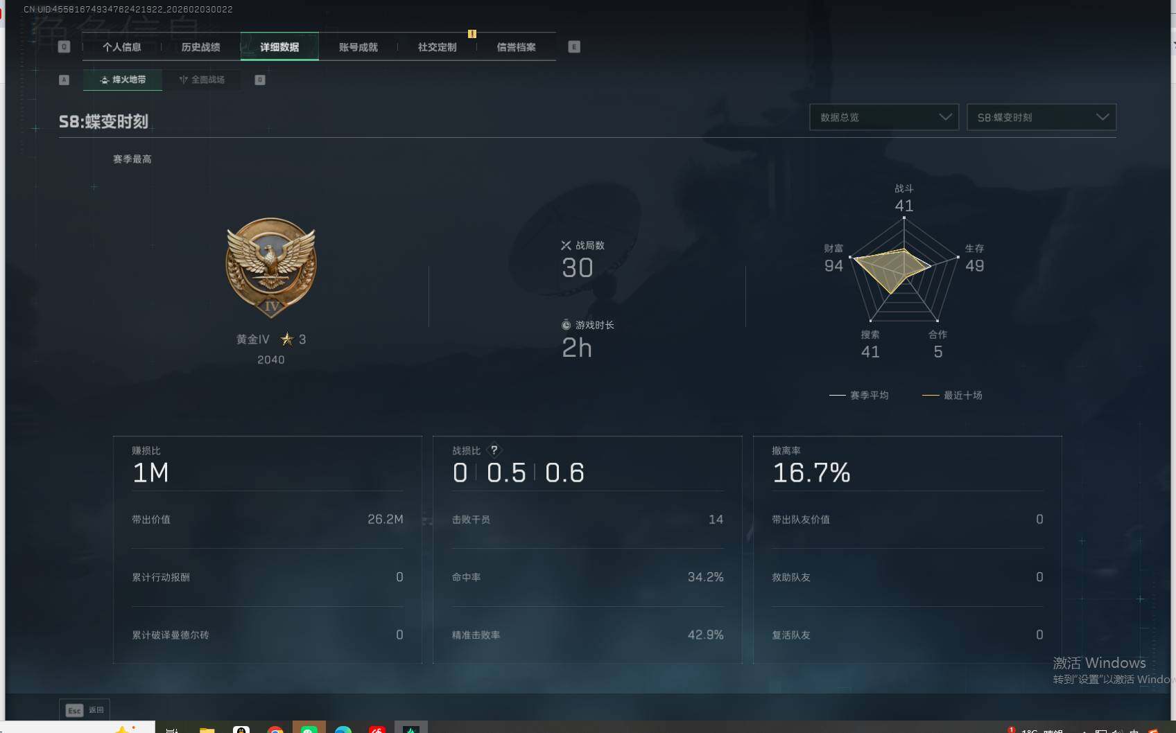 SJZEY431477三角洲行动账号详情图4