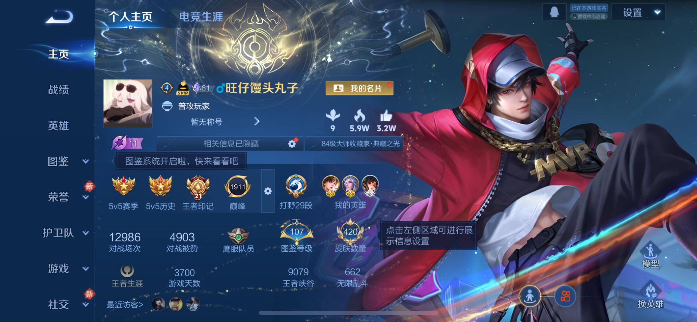 WZCMW4114785王者荣耀账号详情图2