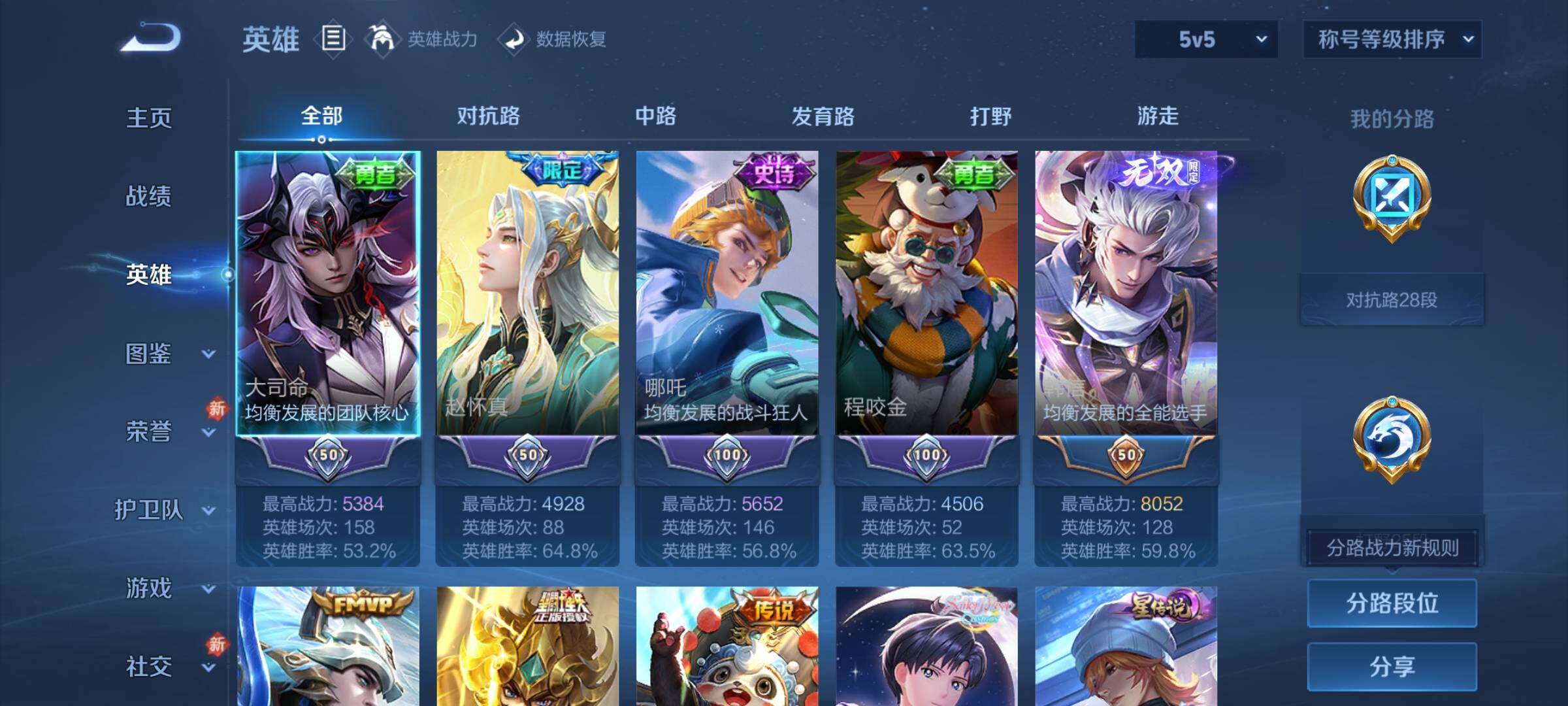 WZCMW4115208王者荣耀账号详情图3