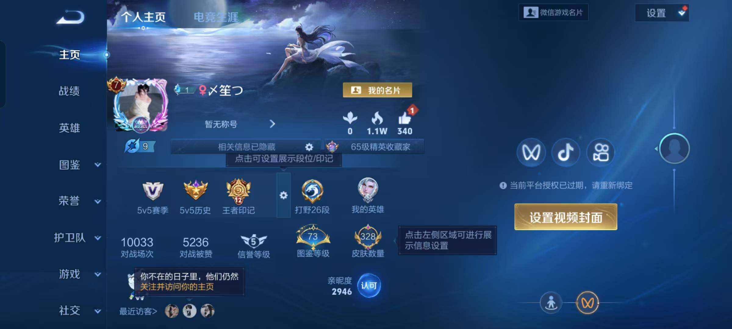 WZKG4131693王者荣耀账号详情图14