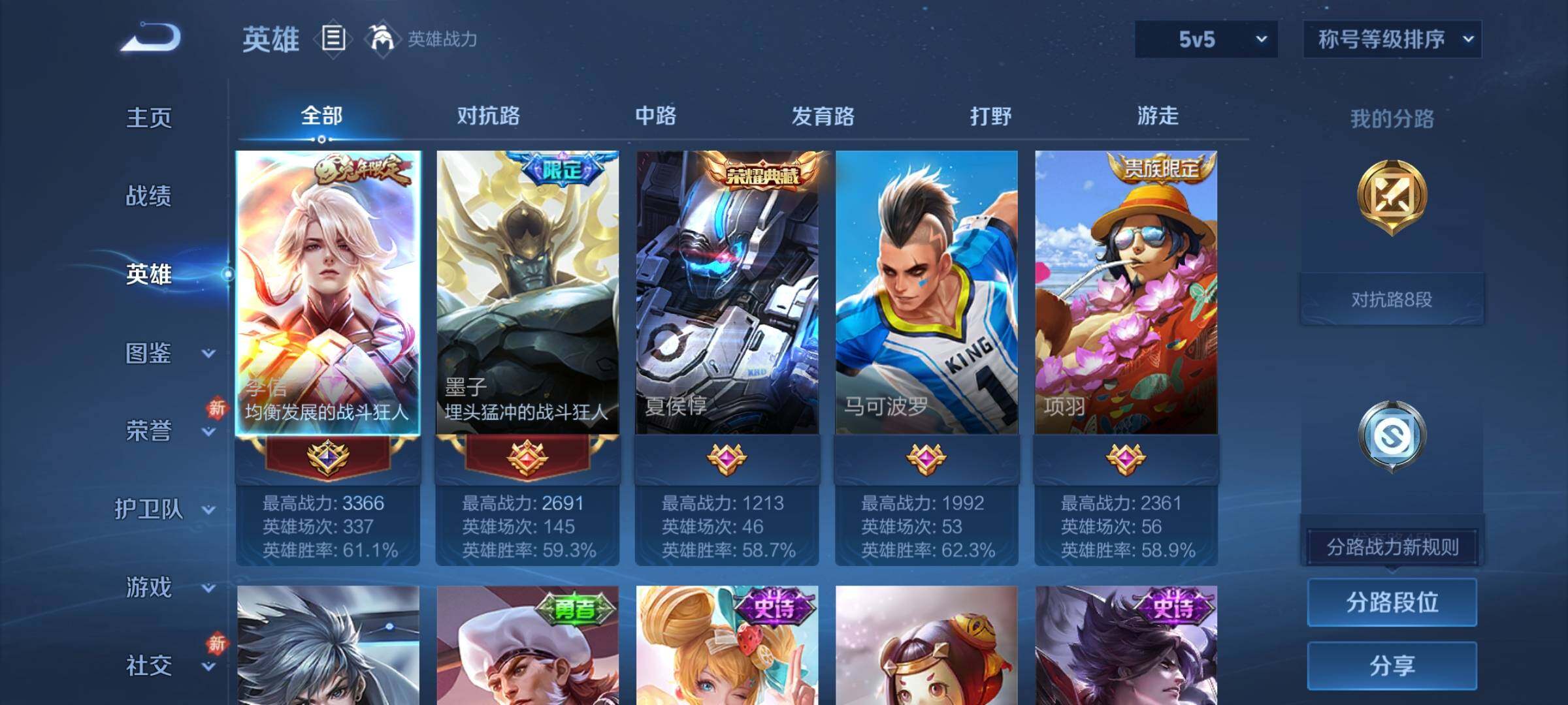 WZCMW4115218王者荣耀账号详情图3