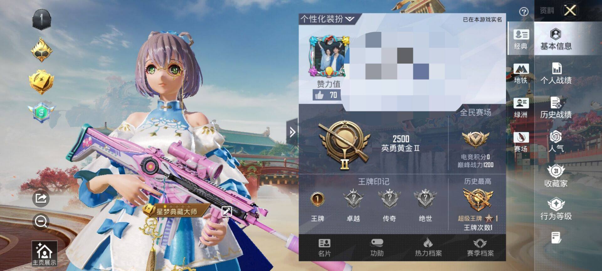 HPEY462016和平精英账号详情图5