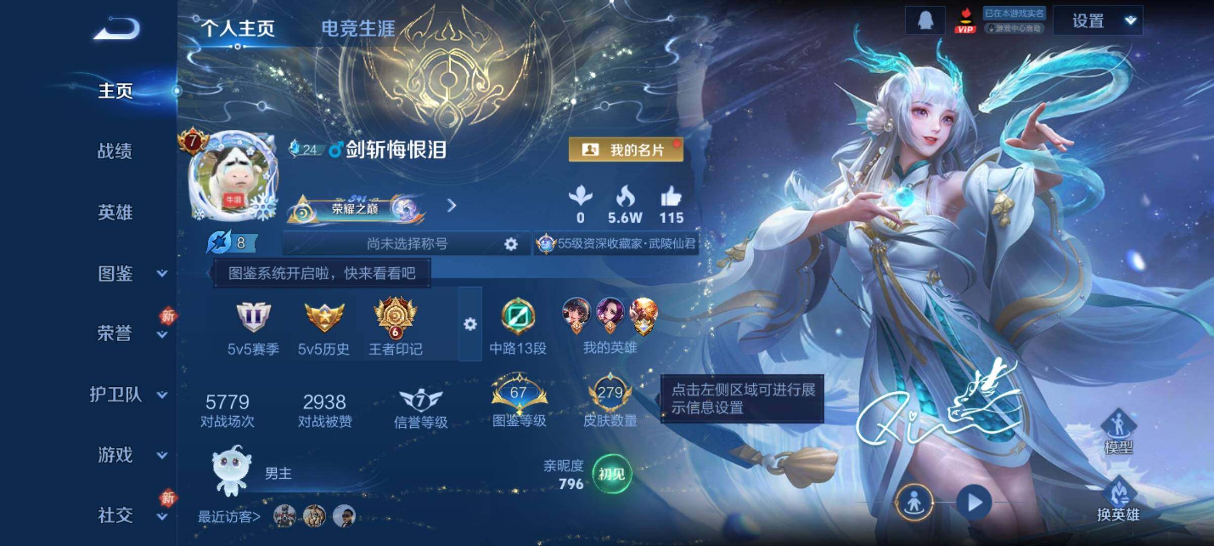 WZCMW4115226王者荣耀账号详情图2