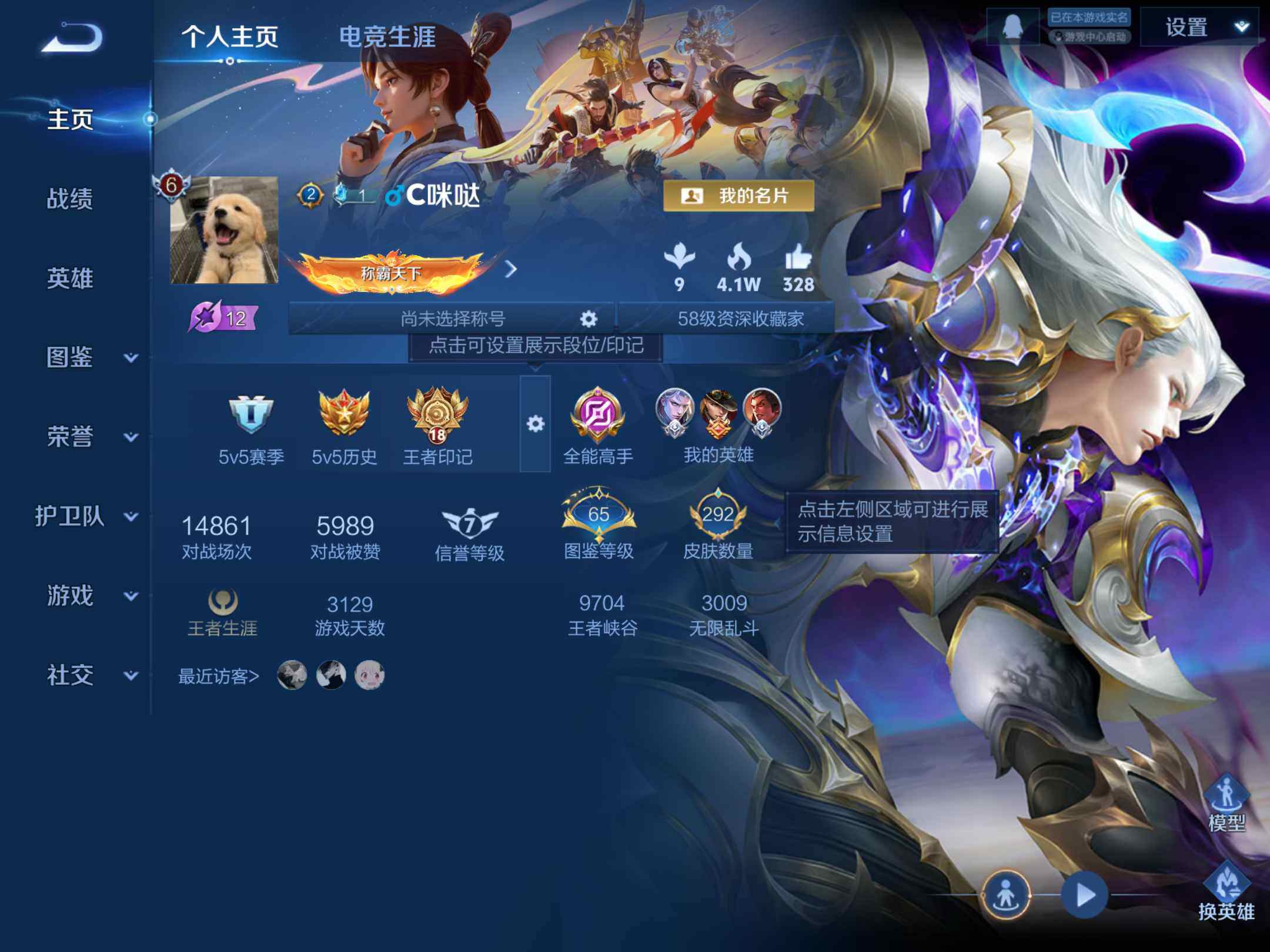 WZKG4113311王者荣耀账号详情图10