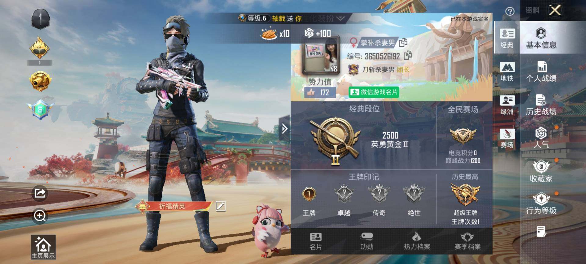 HPQM465706和平精英账号详情图3