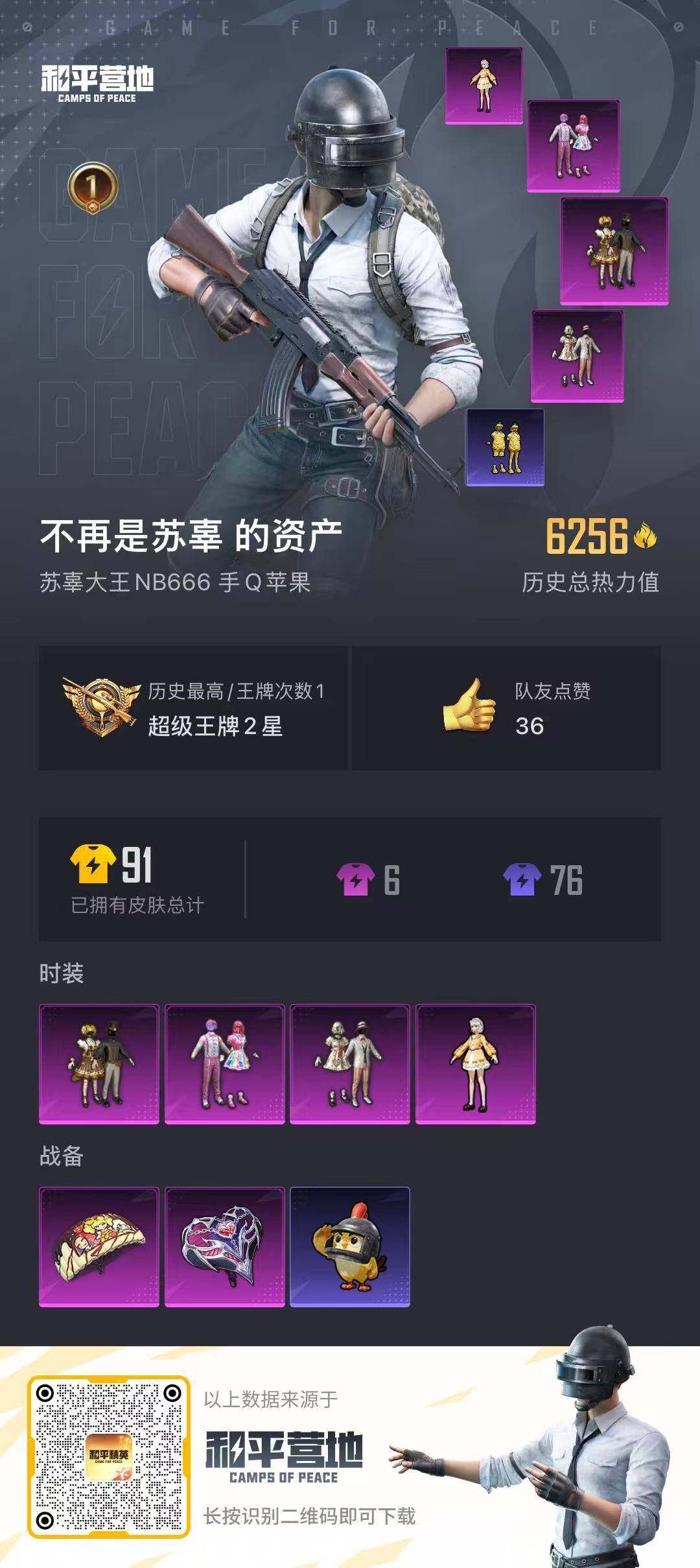 HPCMW461311和平精英账号详情图11