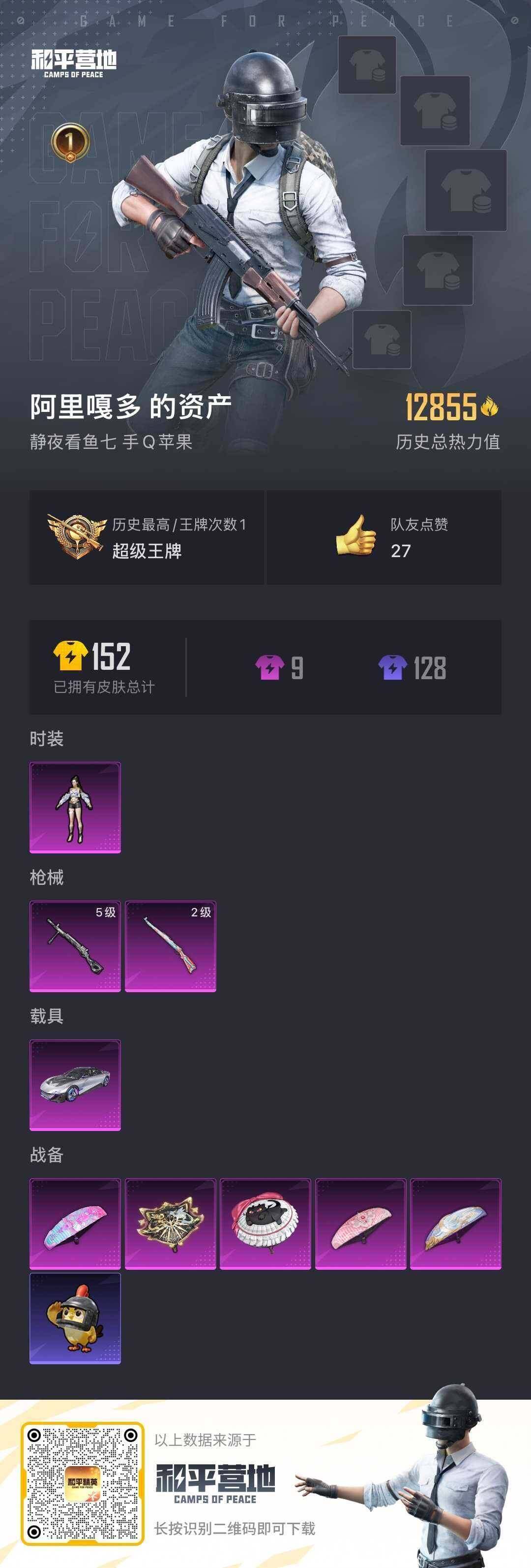 HPCMW461488和平精英账号详情图3