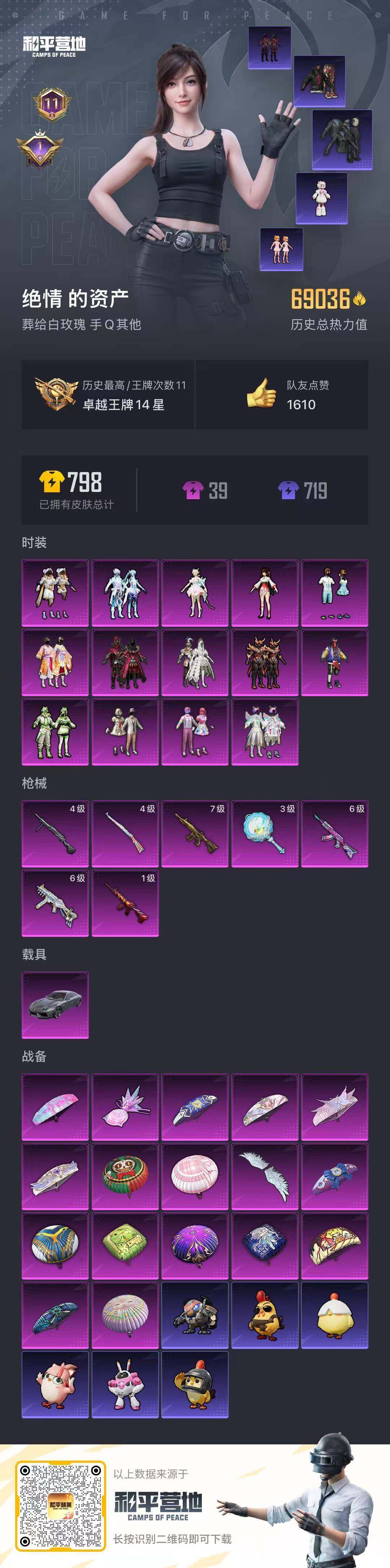 HPQM460524和平精英账号详情图18