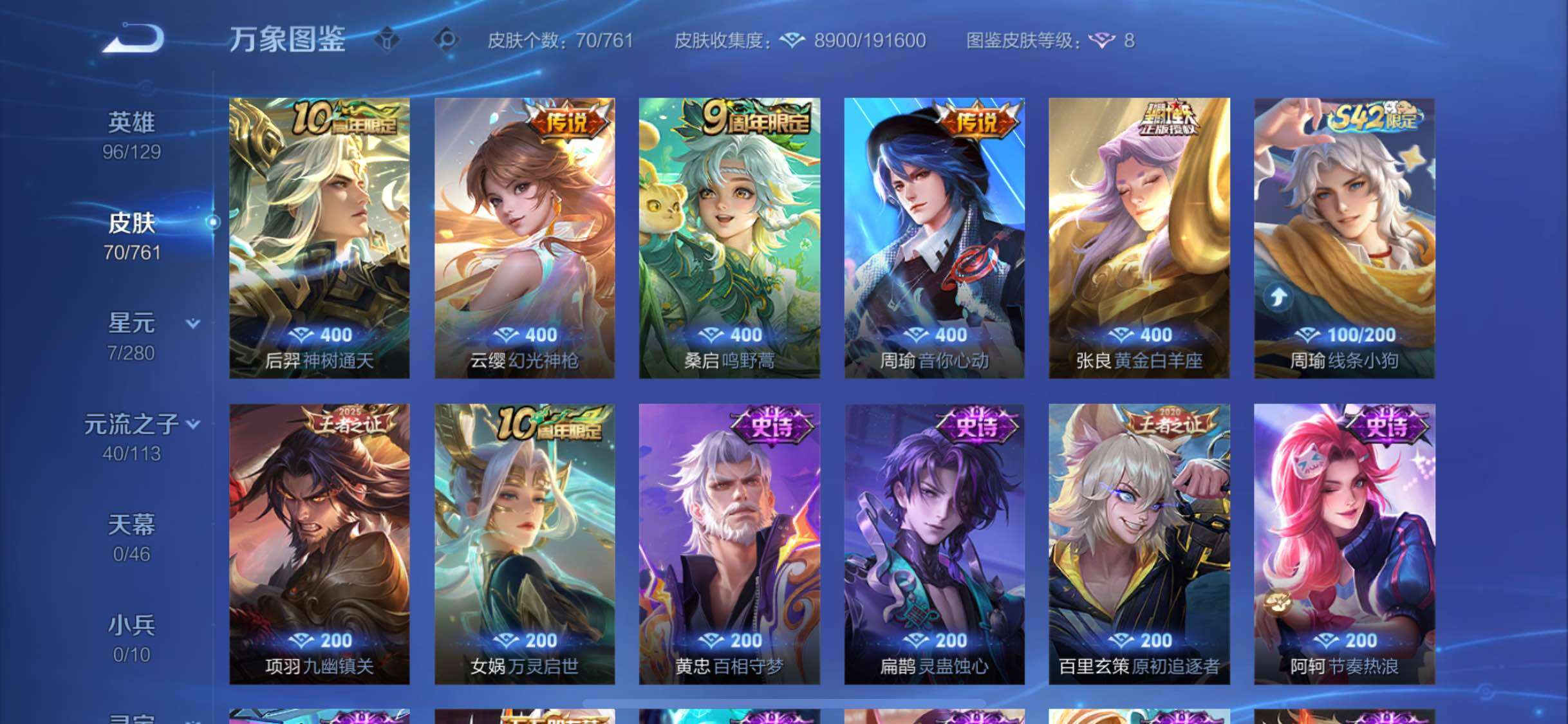 WZCMW4116704王者荣耀账号详情图6