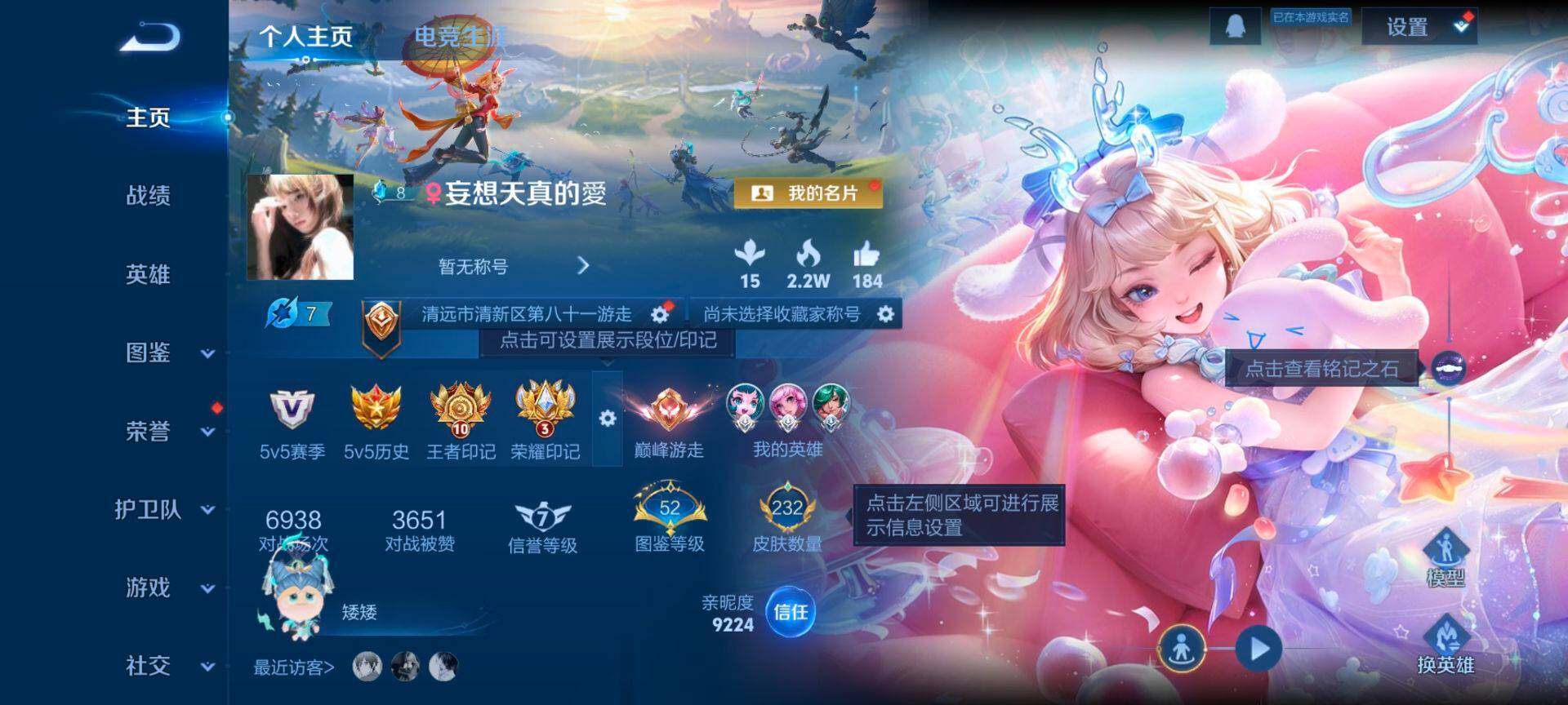 WZQM4113491王者荣耀账号详情图3