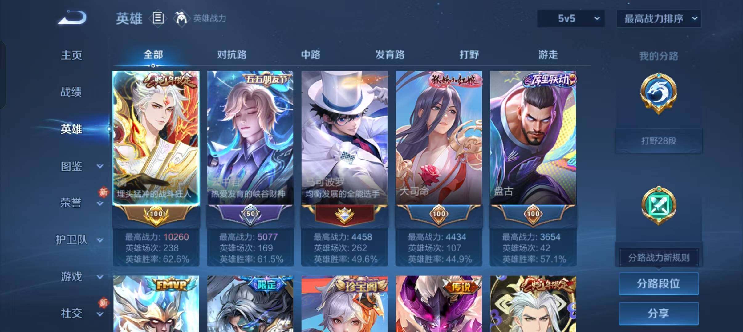 WZLFY4113666王者荣耀账号详情图6