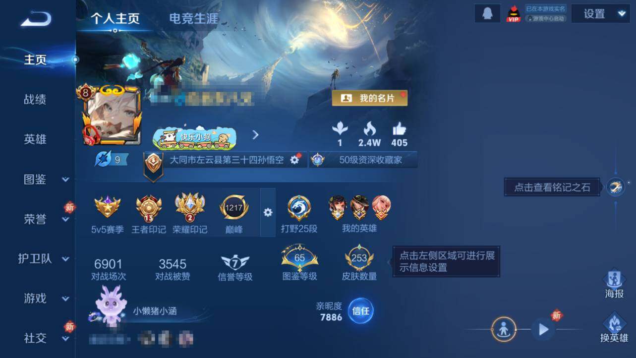 WZQM4113850王者荣耀账号详情图7