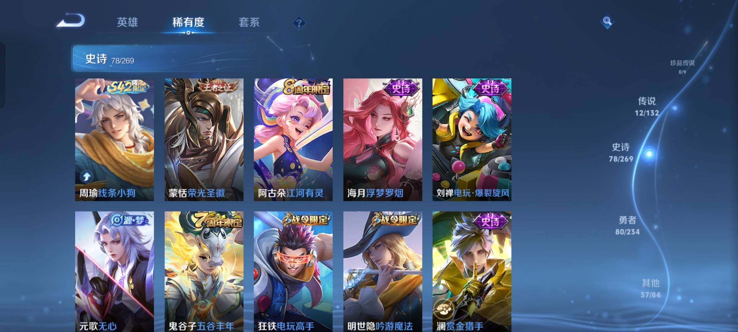 WZKG4131700王者荣耀账号详情图17