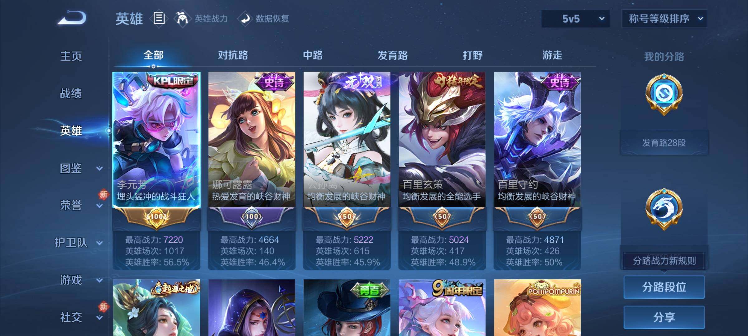 WZCMW4118449王者荣耀账号详情图3