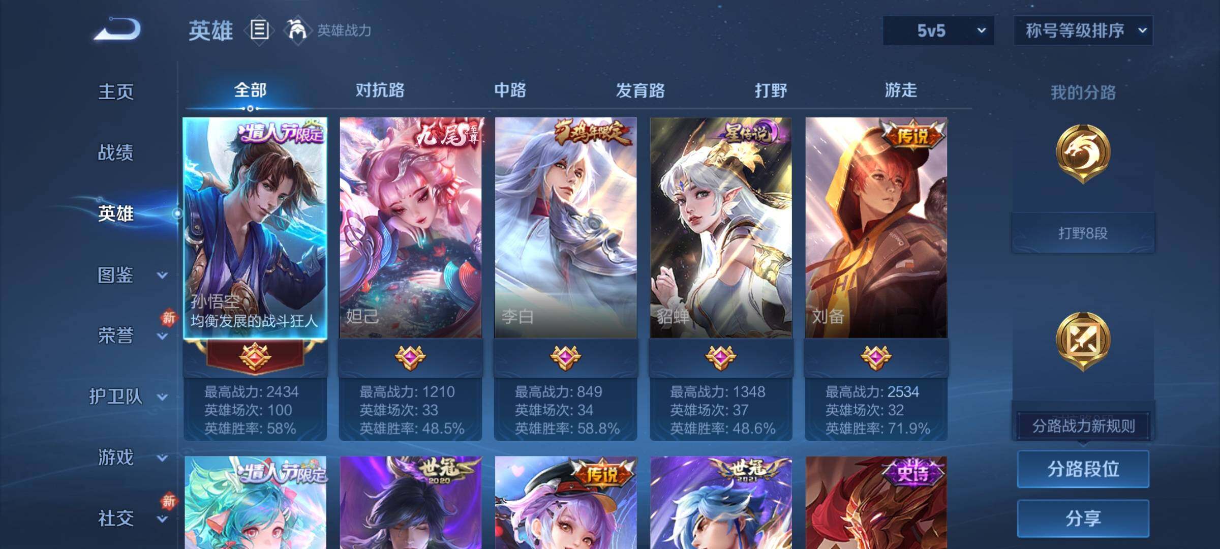 WZCMW4118807王者荣耀账号详情图3