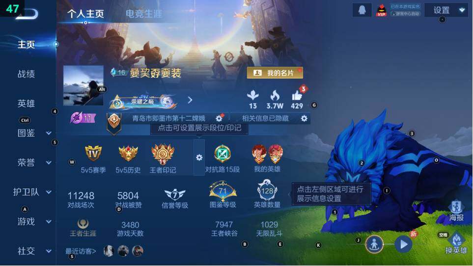 WZ034116916王者荣耀账号详情图8