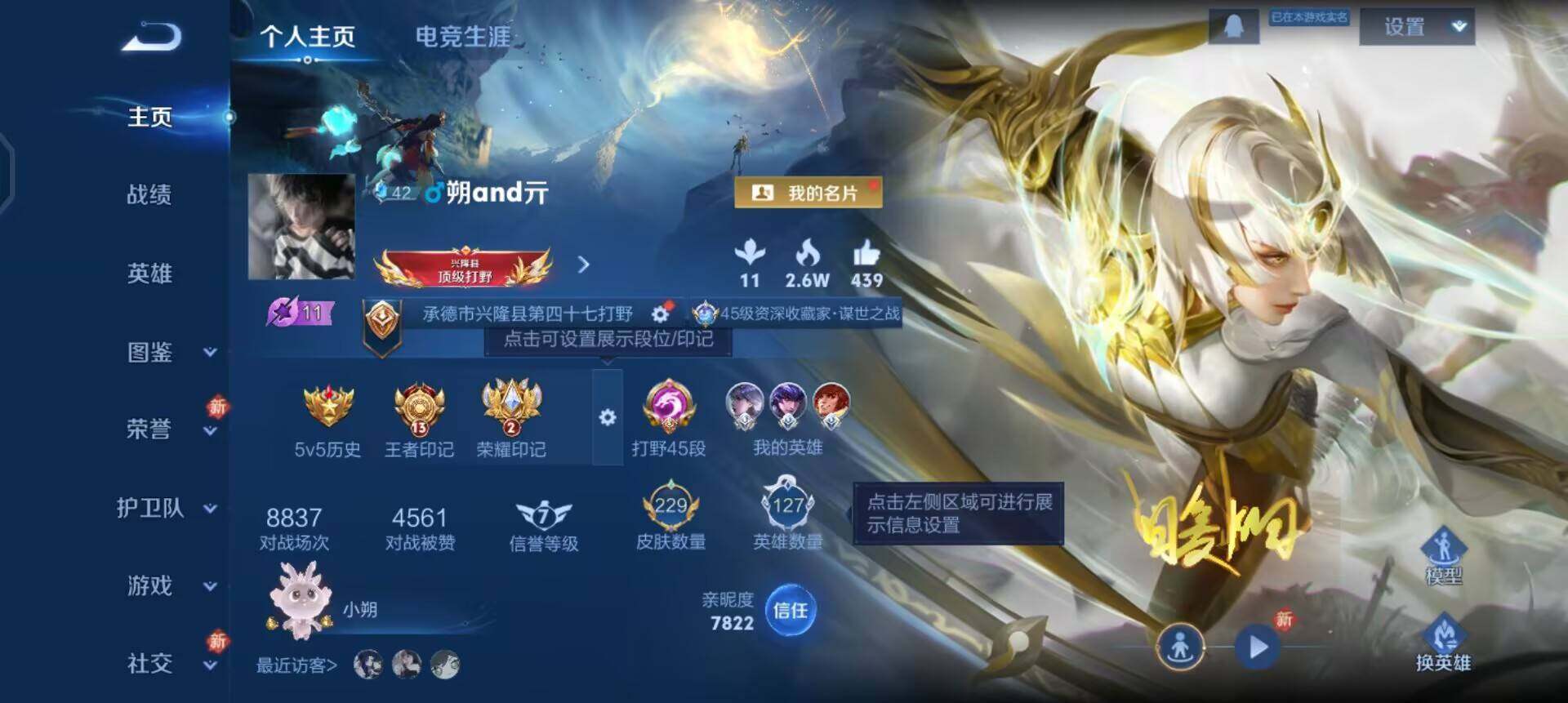 WZQM4120026王者荣耀账号详情图3 WZQM4120026王者荣耀账号详情图3