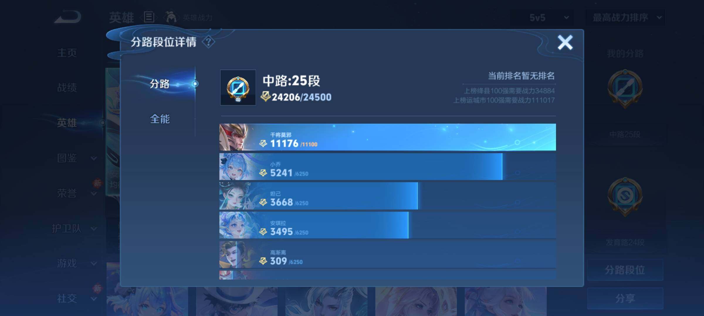 WZCMY4118517王者荣耀账号详情图4