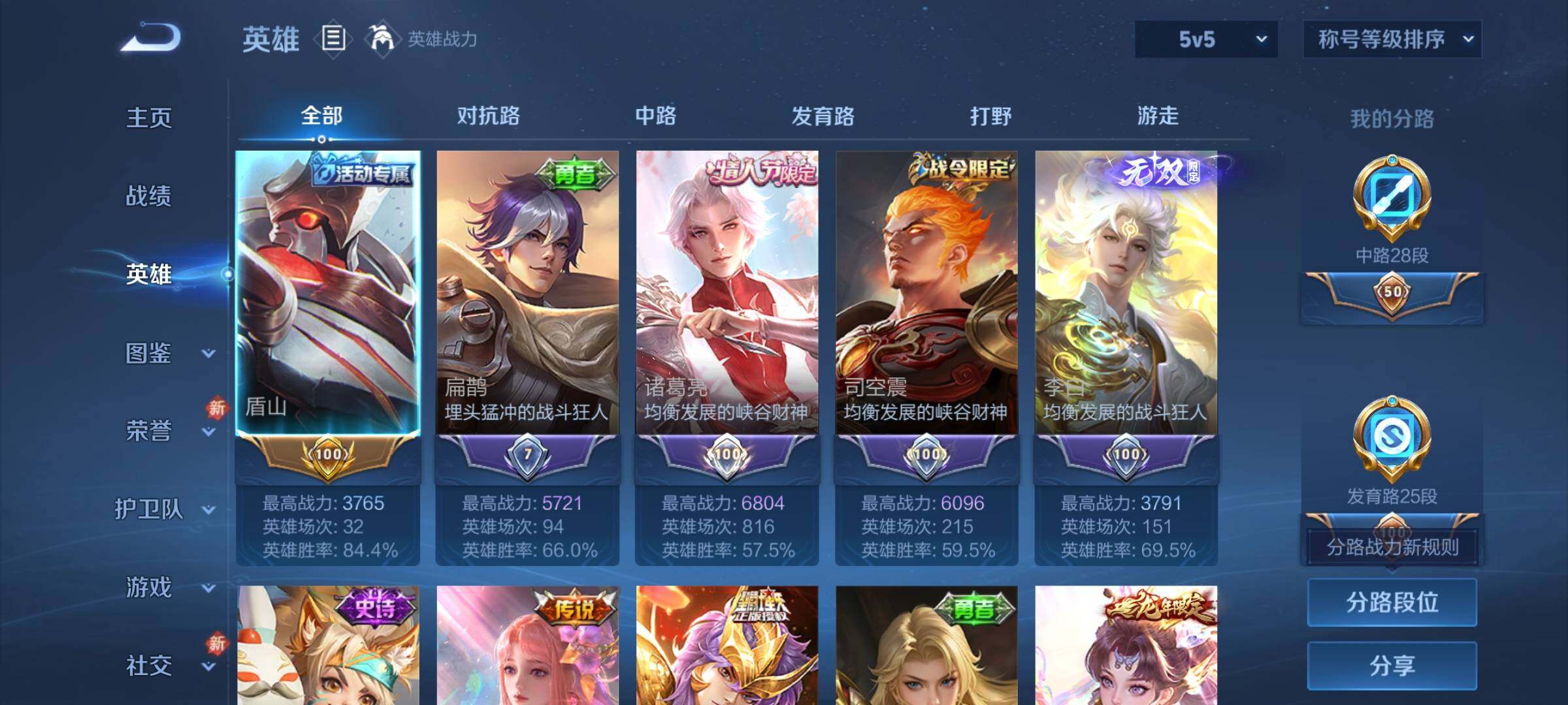 WZCMW4122045王者荣耀账号详情图3