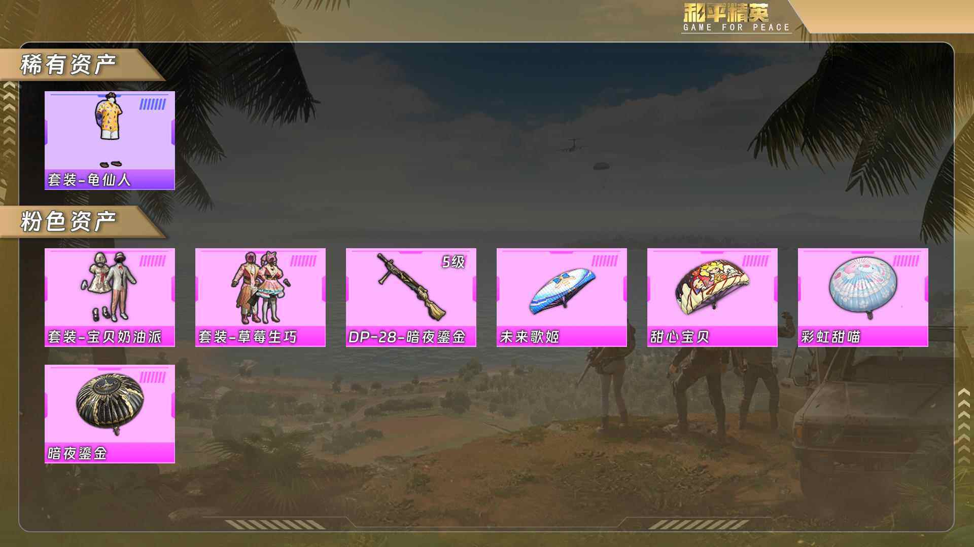 HPQM478726和平精英账号详情图5