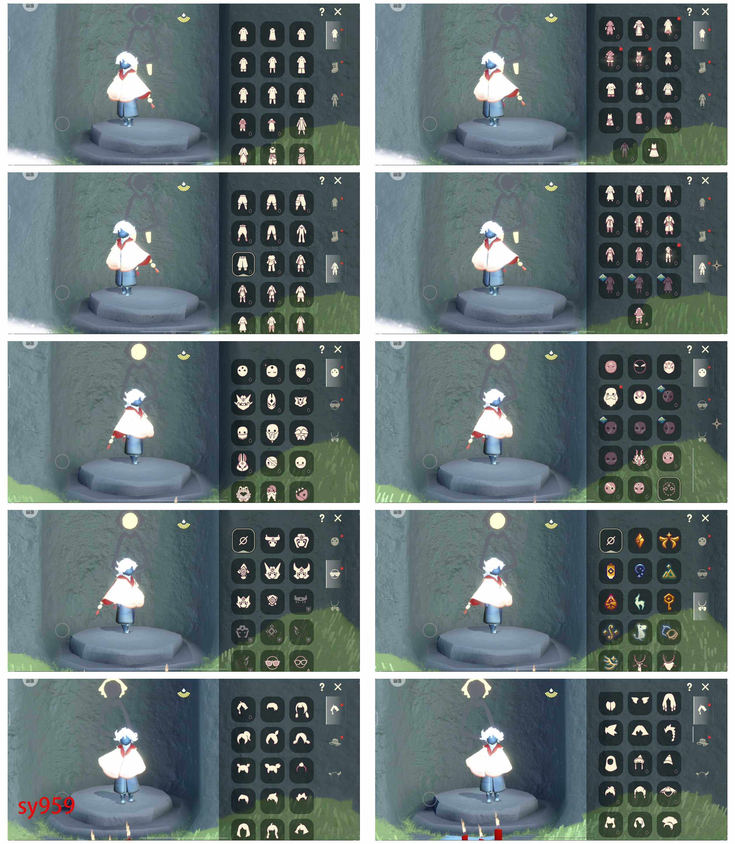 光遇账号华为渠道服12季9翼透明蝶翼疯帽正太虚荣郡主头搓澡巾妮妮长裙武士裤祥云瑞气服饰
资源：蜡烛324    爱心141    9 翼
已毕业地图：全图毕业
毕业季节：破晓季  欧若拉季  追忆季 夜行季  拾光季