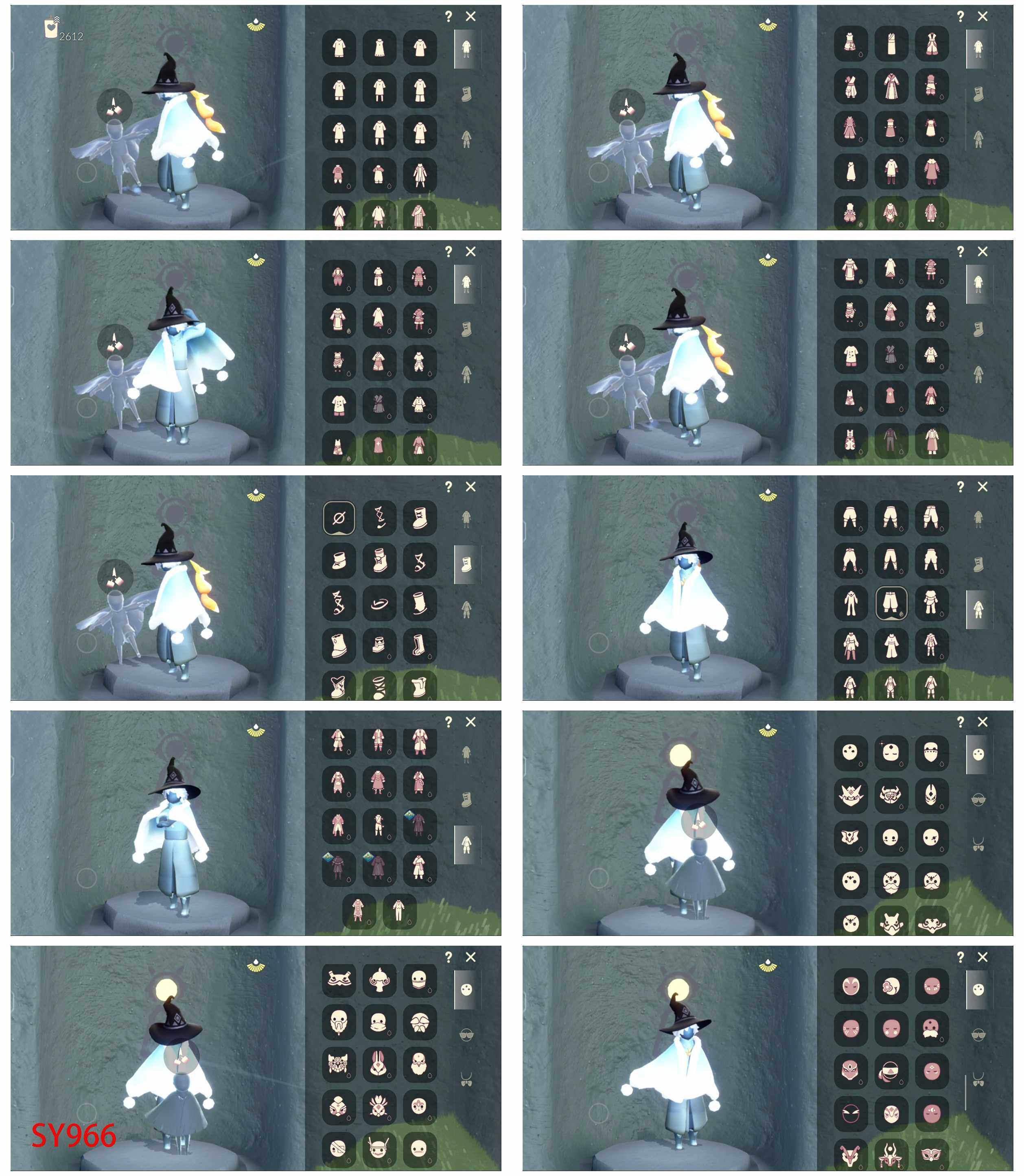 光遇账号安卓官服20季10翼白枭透明蝶翼妮妮长裙线框斗篷蝙蝠斗蛛网斗篷TGC斗篷王子围巾详情看图
资源：蜡烛2612    爱心534    红烛  5 翼10
已毕业地图：全图毕业
毕业季节：梦想季 集结季  小