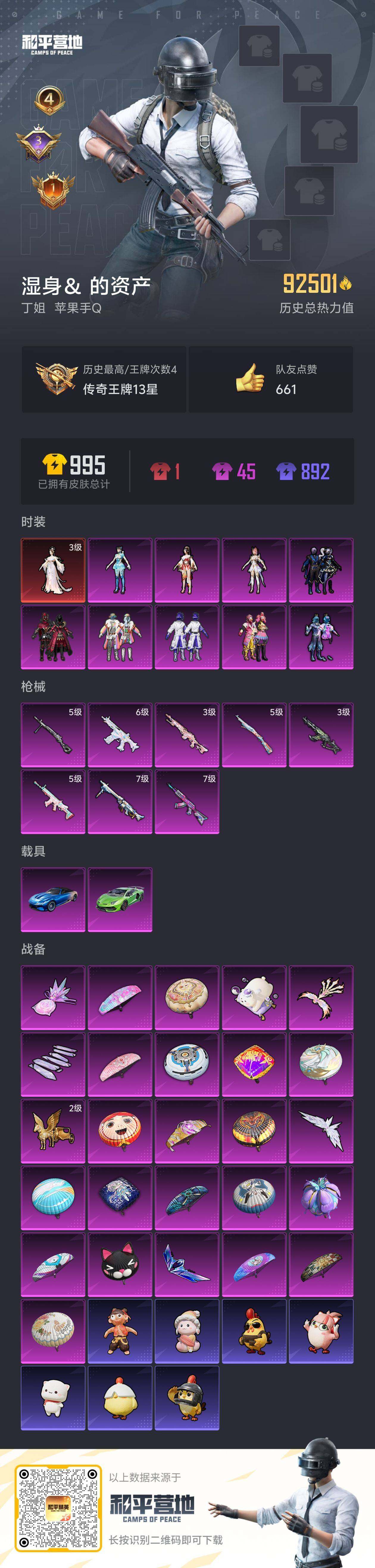 HPDN462398和平精英账号详情图2