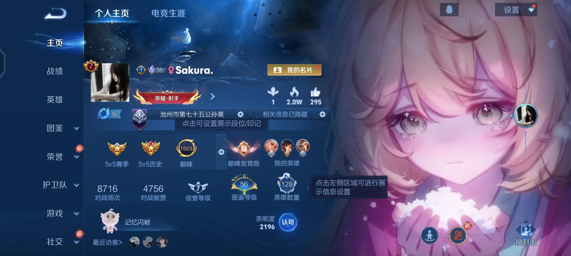 WZQM4141727王者荣耀账号详情图3