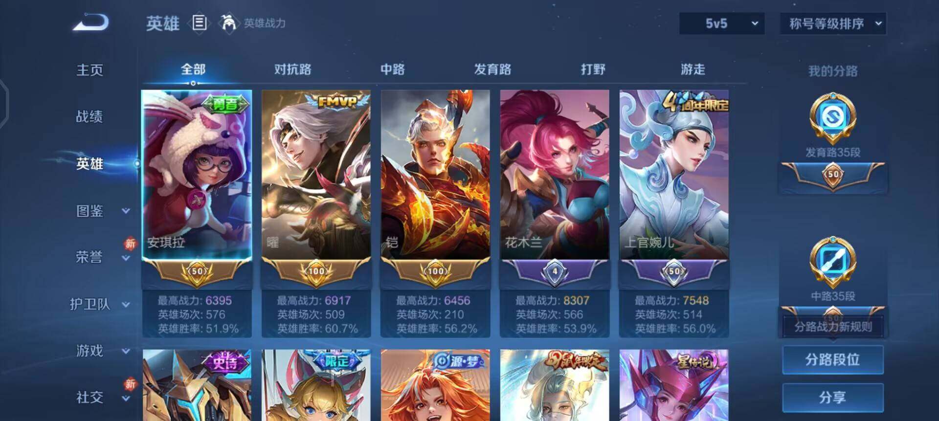 WZQM4129477王者荣耀账号详情图6