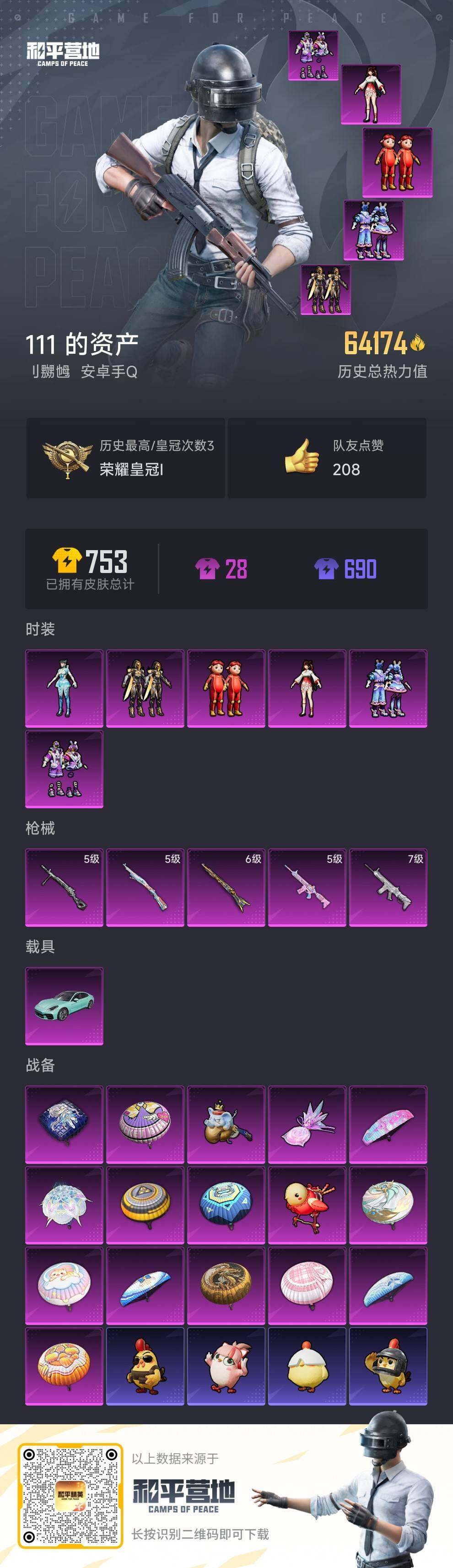 HPCMW464500和平精英账号详情图2