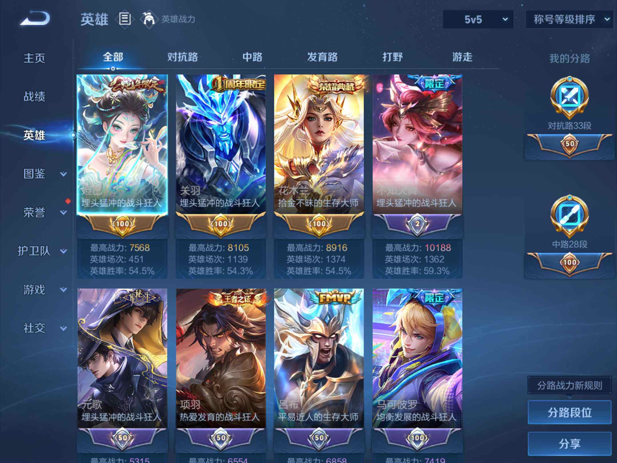 WZKG4119546王者荣耀账号详情图13