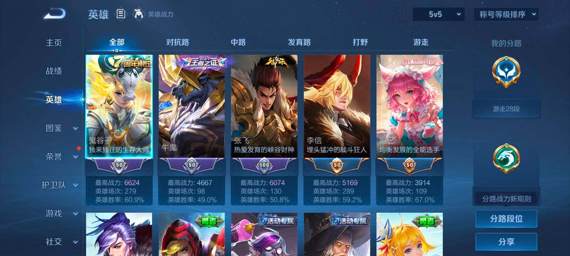 WZCMW4144581王者荣耀账号详情图3 WZCMW4144581王者荣耀账号详情图3