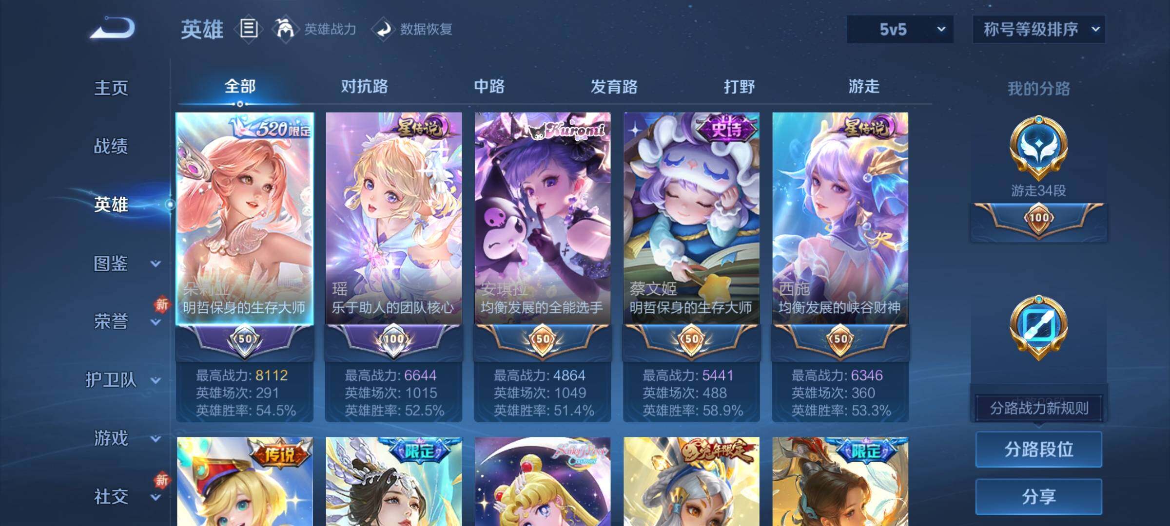 WZCMW4118843王者荣耀账号详情图3