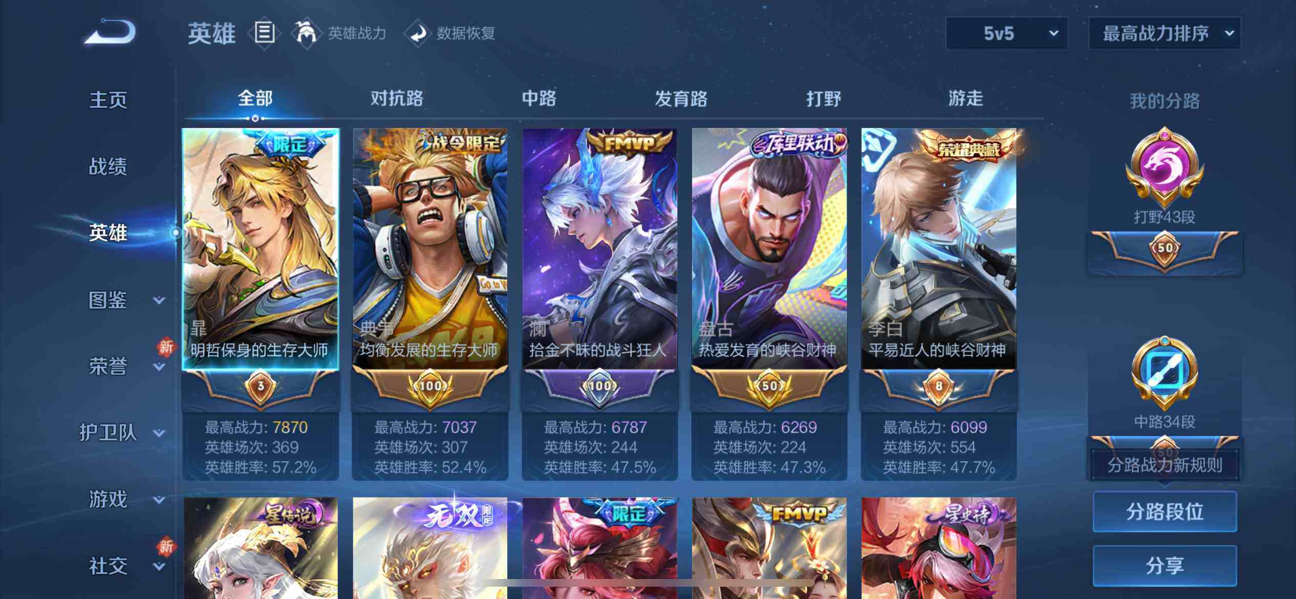 WZQM4117532王者荣耀账号详情图5