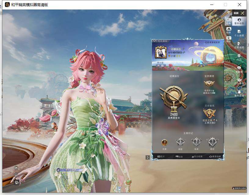 HPLE465106和平精英账号详情图5