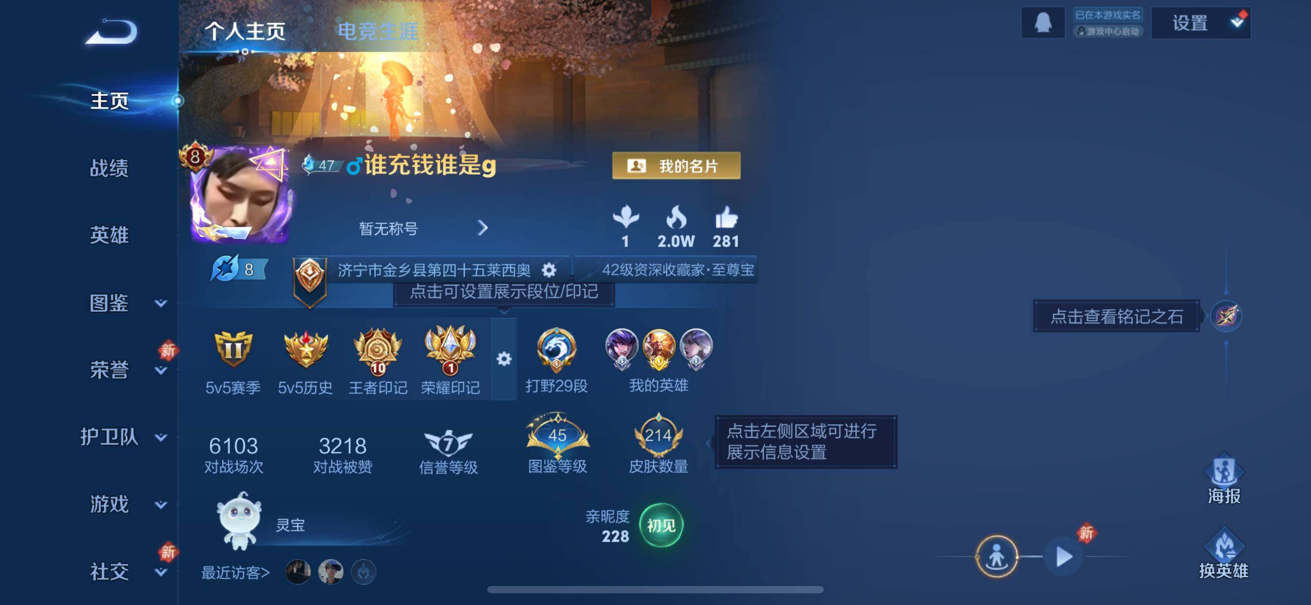 WZQM4117645王者荣耀账号详情图4