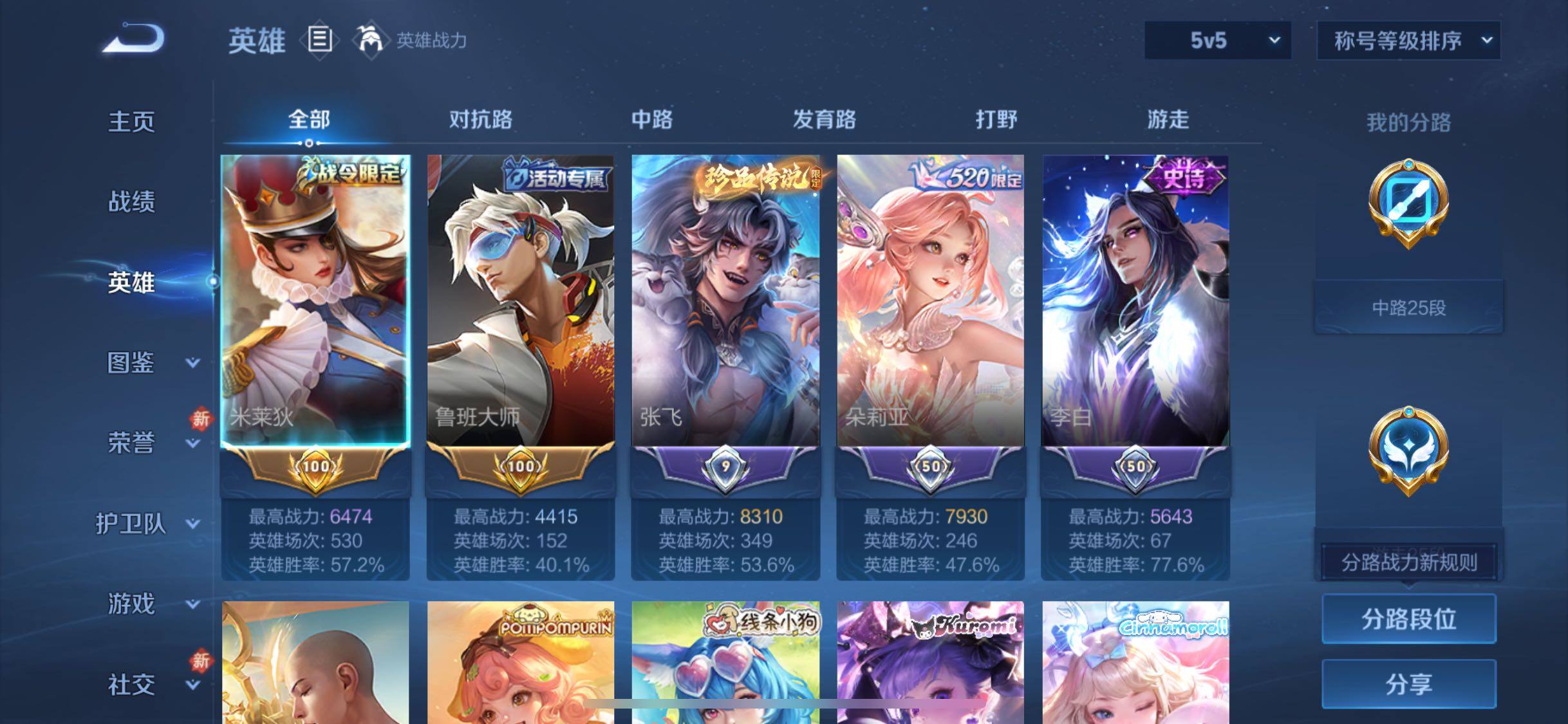 WZCMW4122082王者荣耀账号详情图3