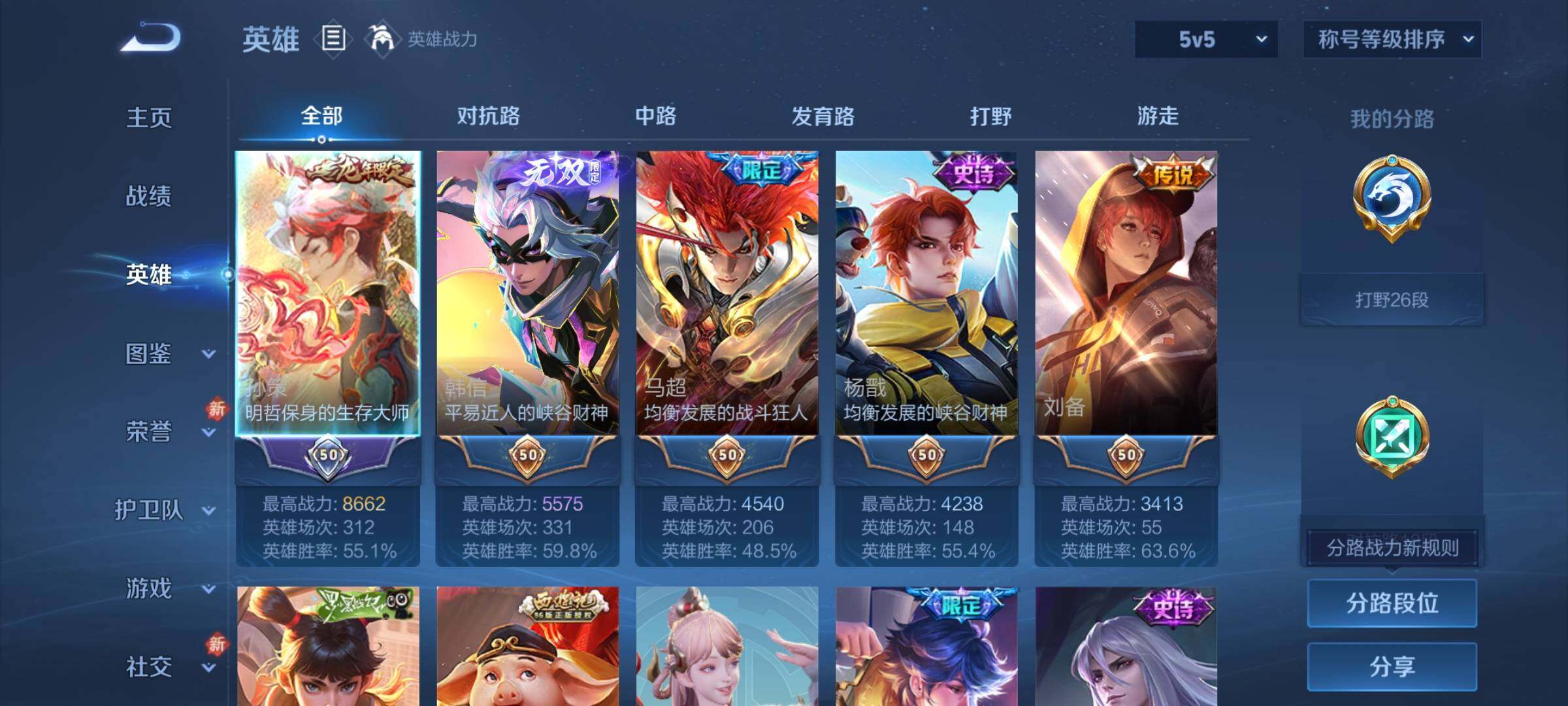 WZCMW4122614王者荣耀账号详情图3