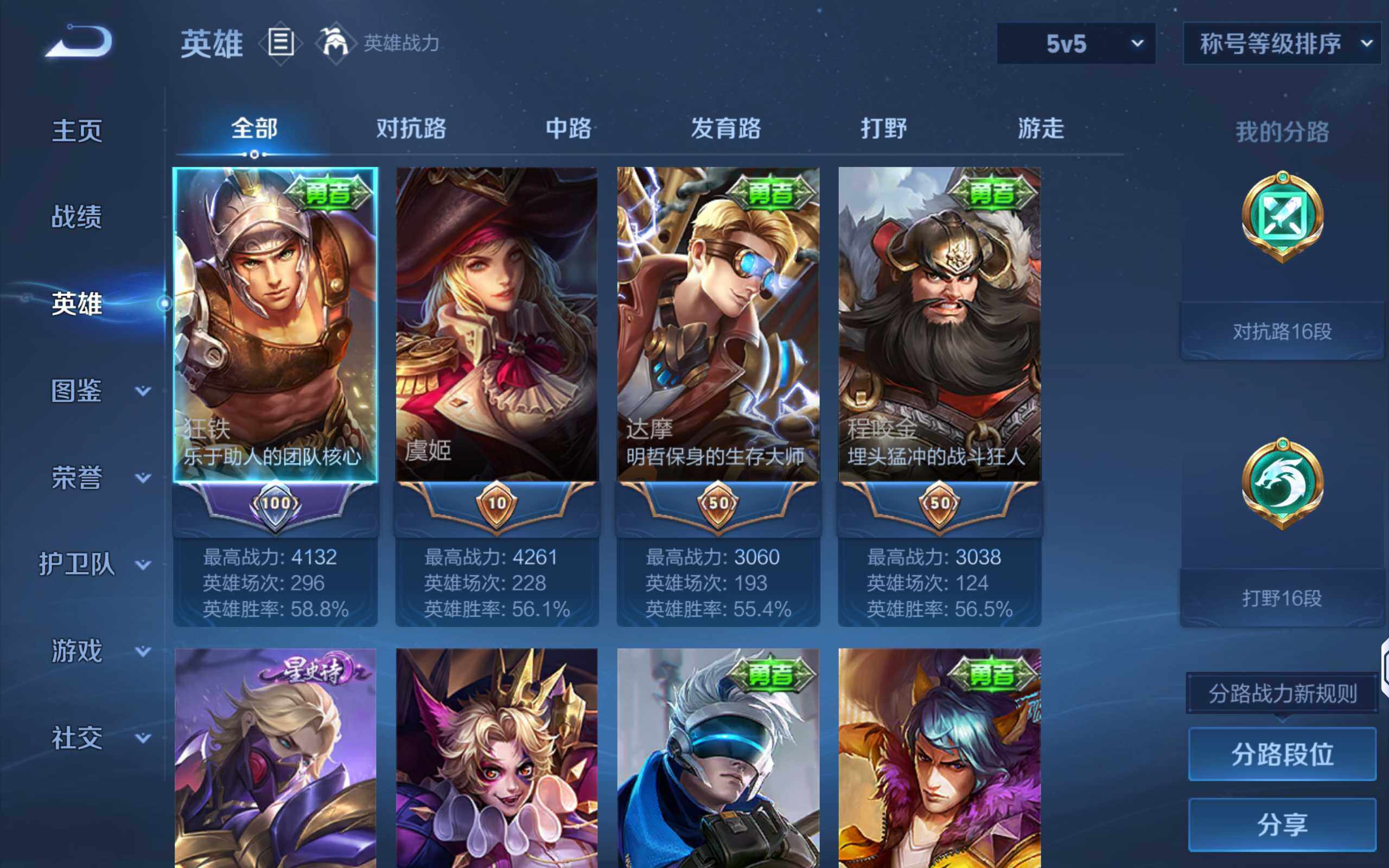 WZQM4118085王者荣耀账号详情图4