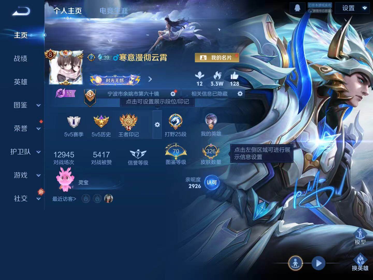 WZCMW4120899王者荣耀账号详情图8