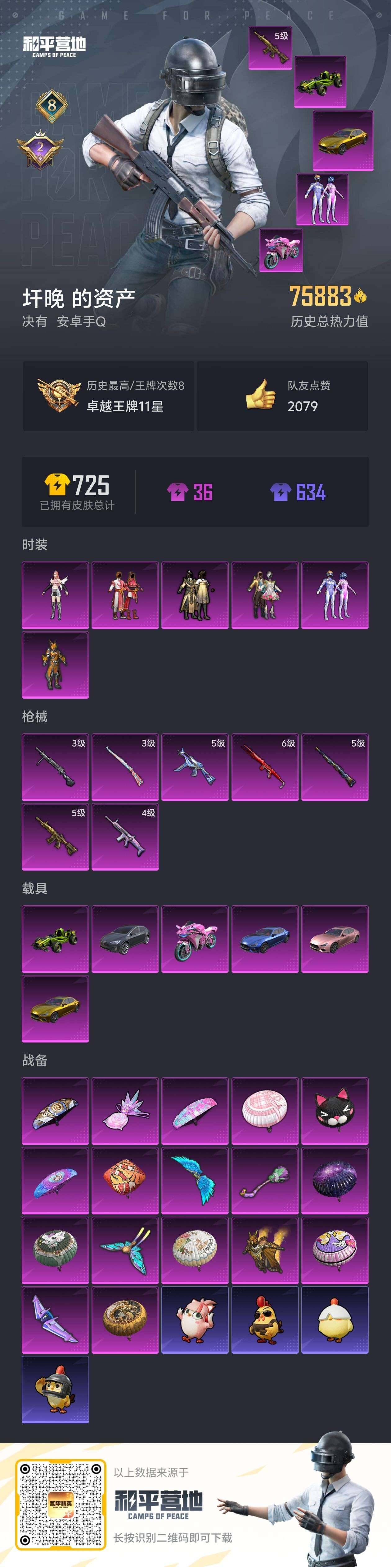 HPLE465096和平精英账号详情图8